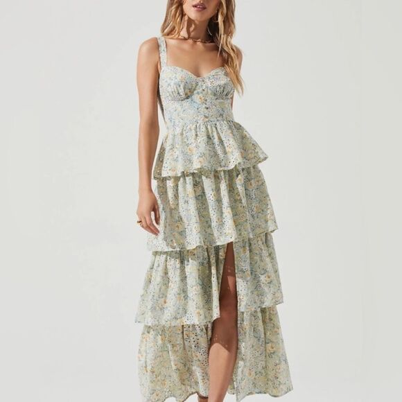 ASTR the Label Midsummer Dress large new with tags - Picture 1 of 14